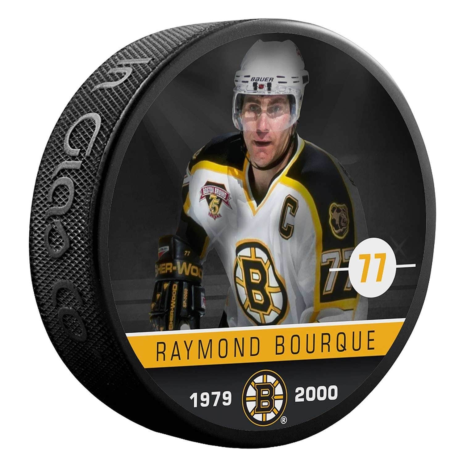 Ray Bourque Boston Bruins Alumni NHL Puck