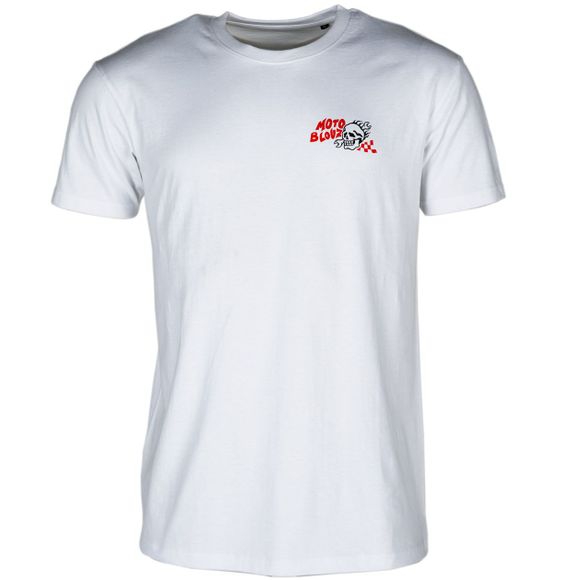 Motoblouz X FSLC T-Shirt - MEN - 20 YEARS - WhiteRef: MB0403