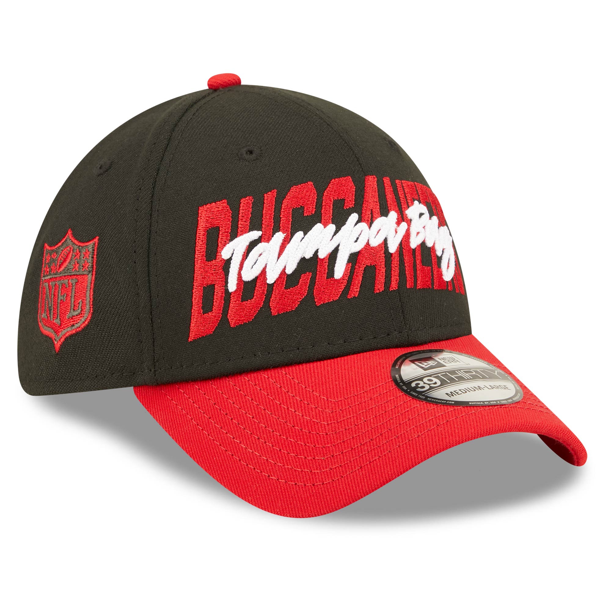 Tampa Bay Buccaneers Official 2022 NFL Draft New Era 39THIRTY Flex Cap