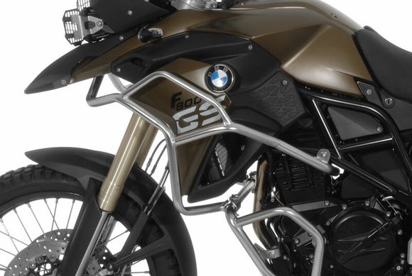 Touratech engine guard Crash bar extension - SilverRef: Trt00900A / 01-048-5161-0
