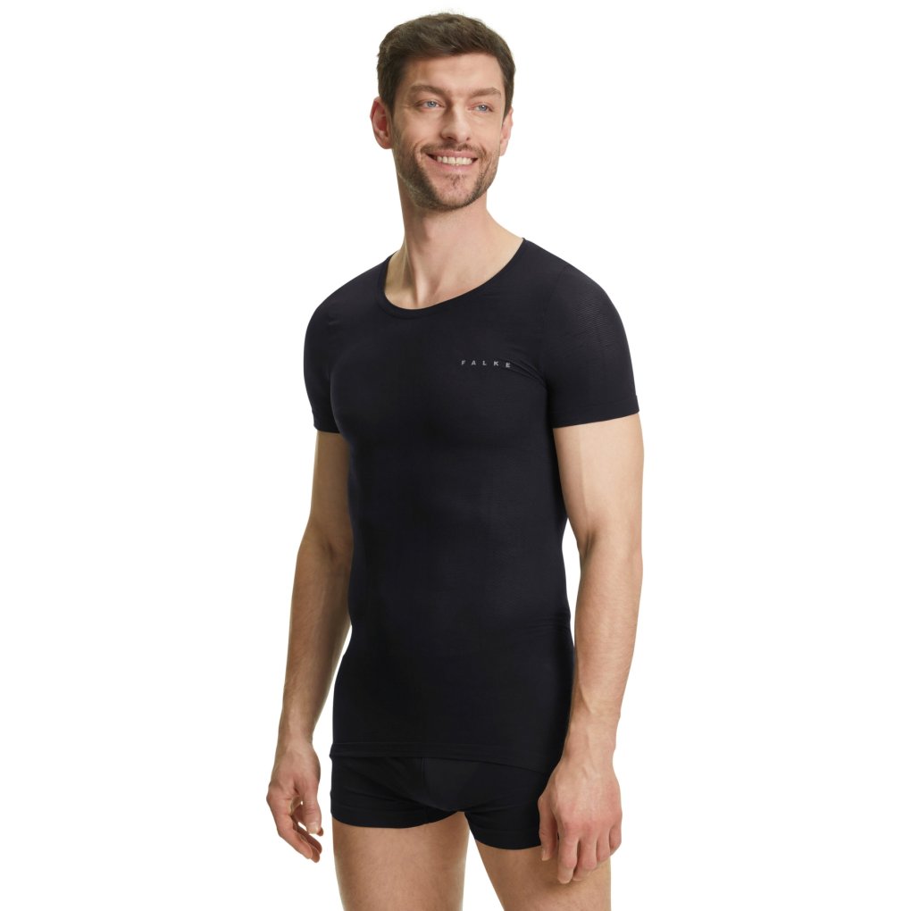 Falke Ultralight Cool Short Sleeve Shirt Men - black 3000