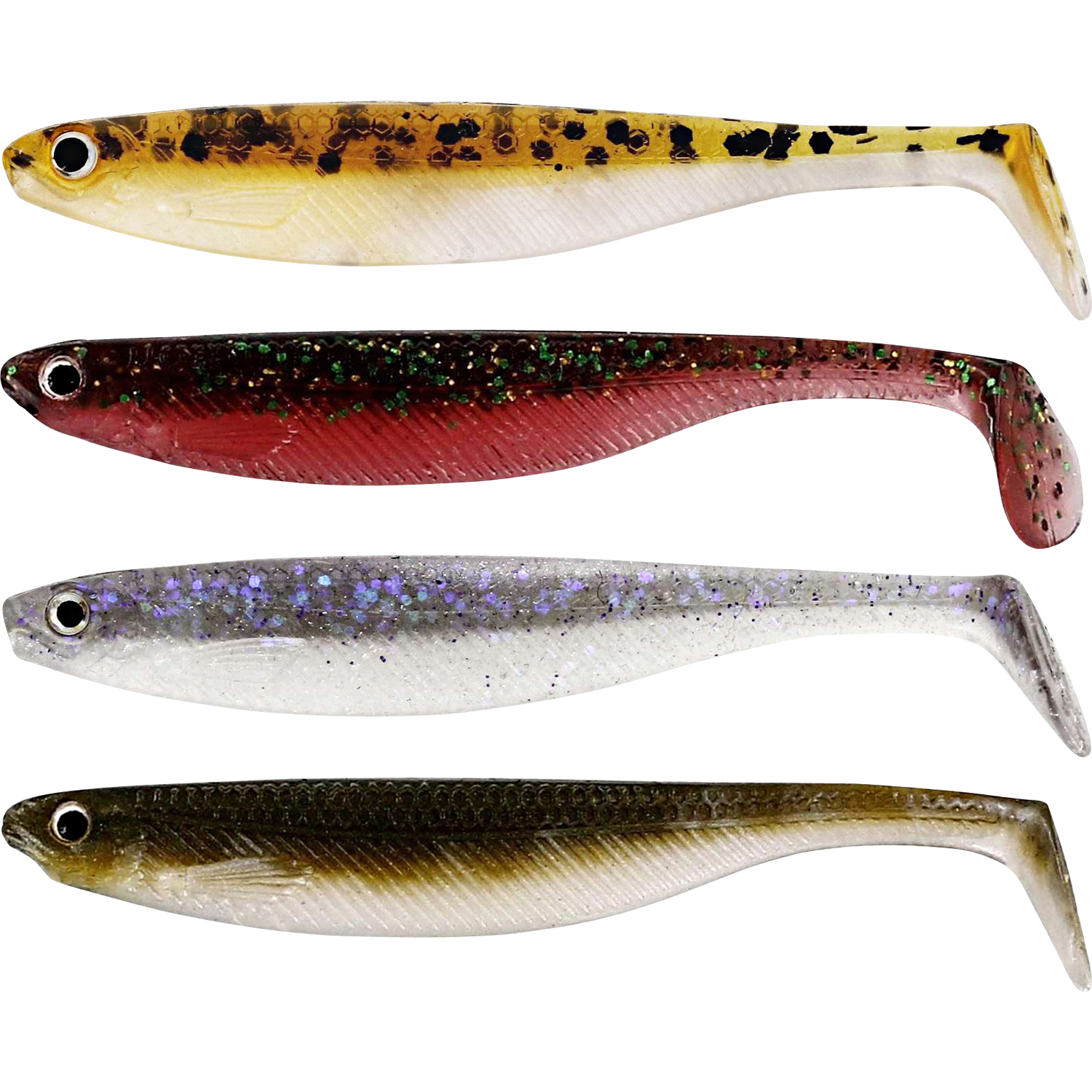 Westin Shadteez Slim Shadtail Clear Water Mix 14