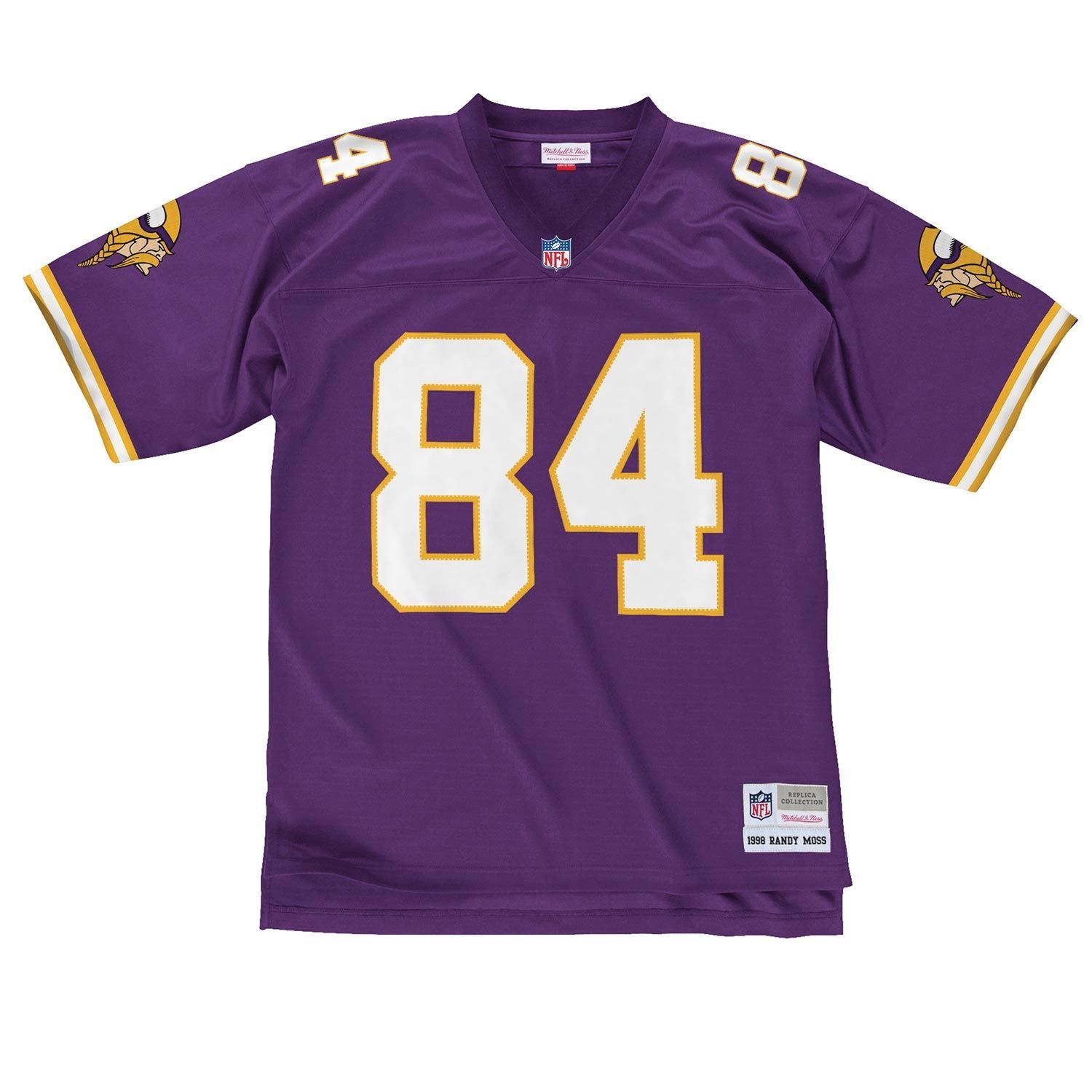 Randy Moss #84 Minnesota Vikings Legacy Throwback NFL Jersey Purple
