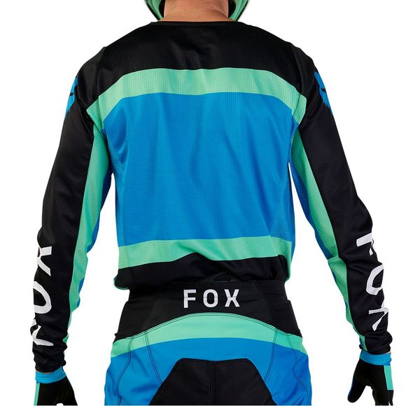 Maillot cross Fox 180 - BALLAST 2024 - Noir / BleuRef : FX4101-C988