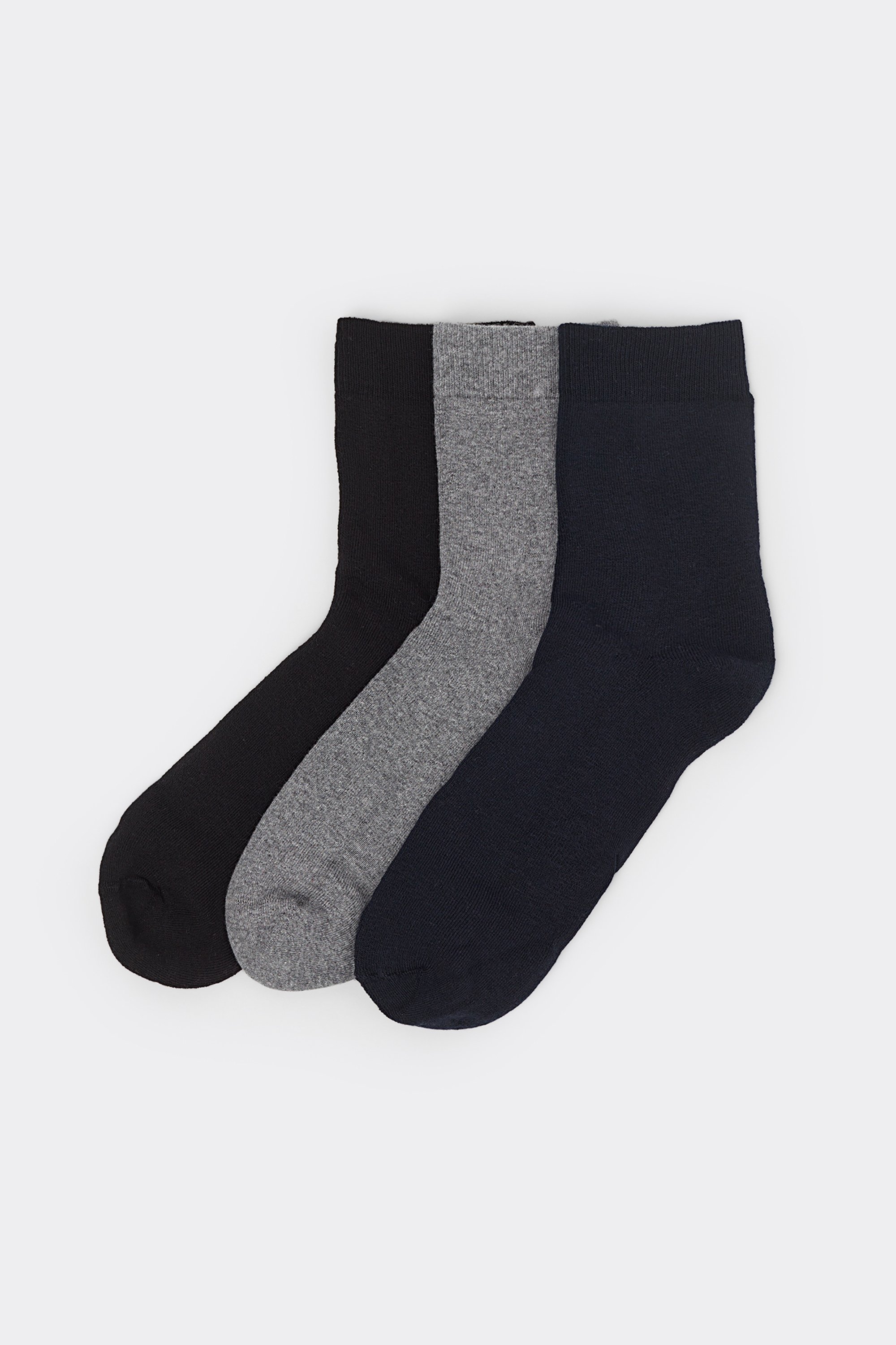 3 Pairs of Men’s Thermal Cotton Short Socks
