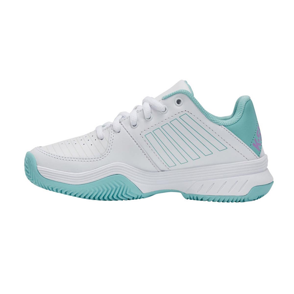 WOMEN’S WHITE AND BLUE K-SWISS COURT EXPRESS HB 96750117 SHOES