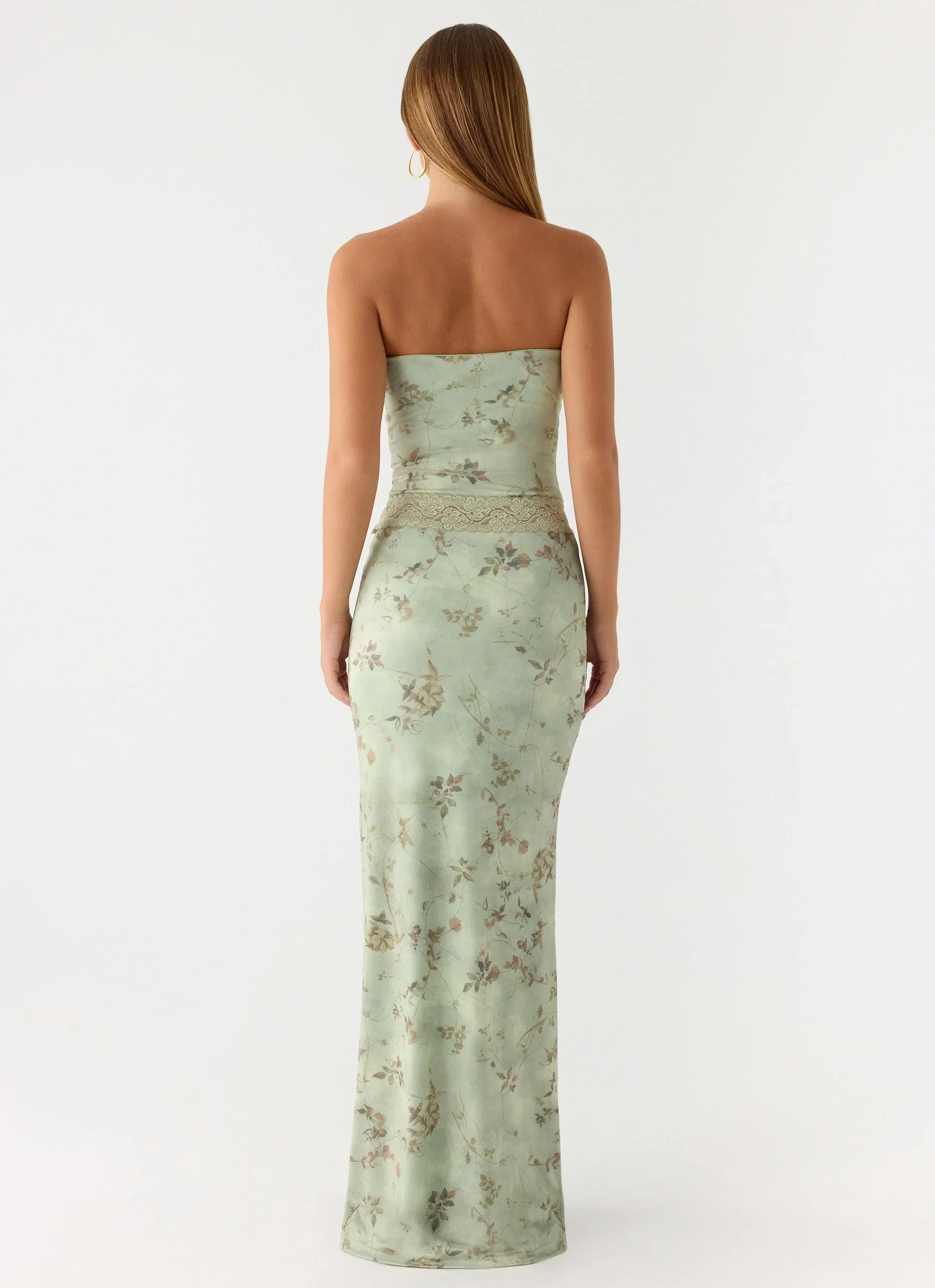 Come Through Maxi Dress - Wispy Fern