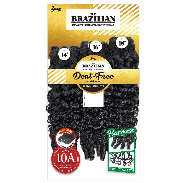 Royal Imex Zury The Brazilian 100% Unprocessed Virgin Remy Human Hair Weave - THE BRAZILIAN MULTI BURMESE 14/16/18
