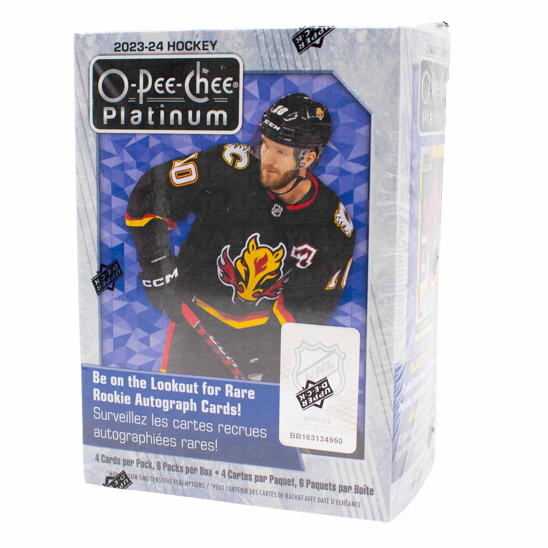 2023/24 Upper Deck O-Pee-Chee Platinum NHL Hockey Blaster Box