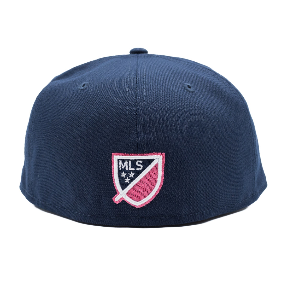 St. Louis City SC Team Logo New Era 59FIFTY Fitted MLS Cap Navy