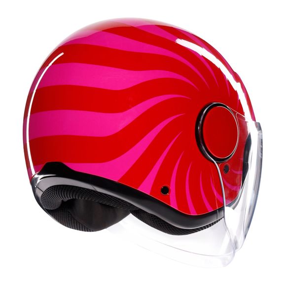 Casque jet AGV ETERES - TROPEA - Rose / RougeRef : AG1075