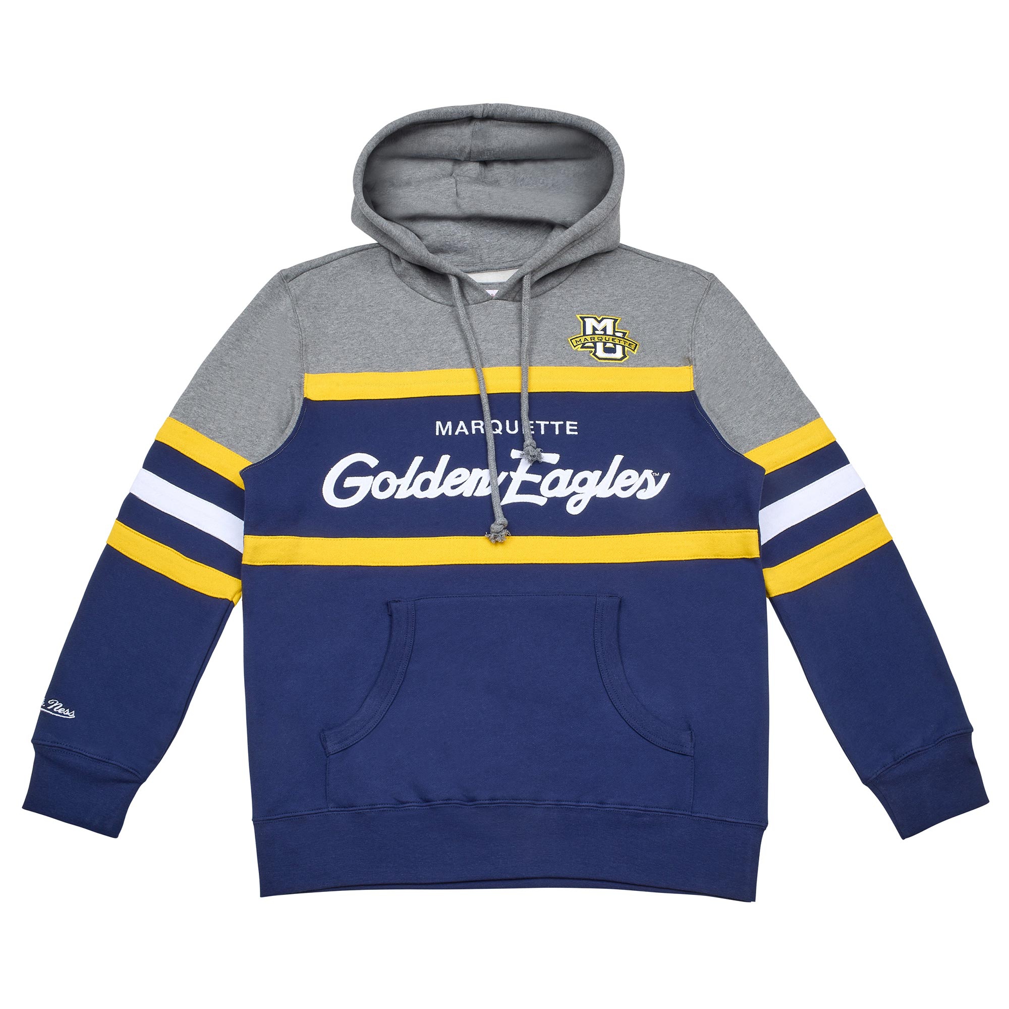 Marquette Golden Eagles Head Coach Mitchell & Ness NCAA College Vault Hoodie