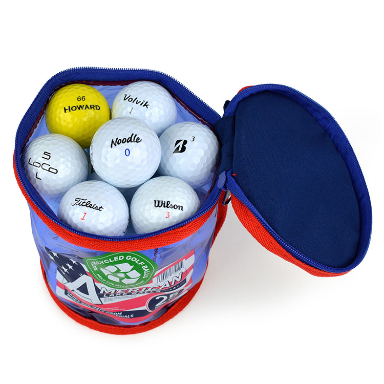 Mixed Practice Lake Golf Balls Bag