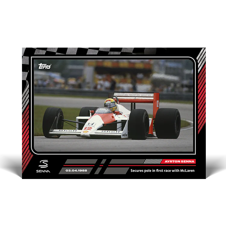 Topps UK - The Story of Senna - Card #15