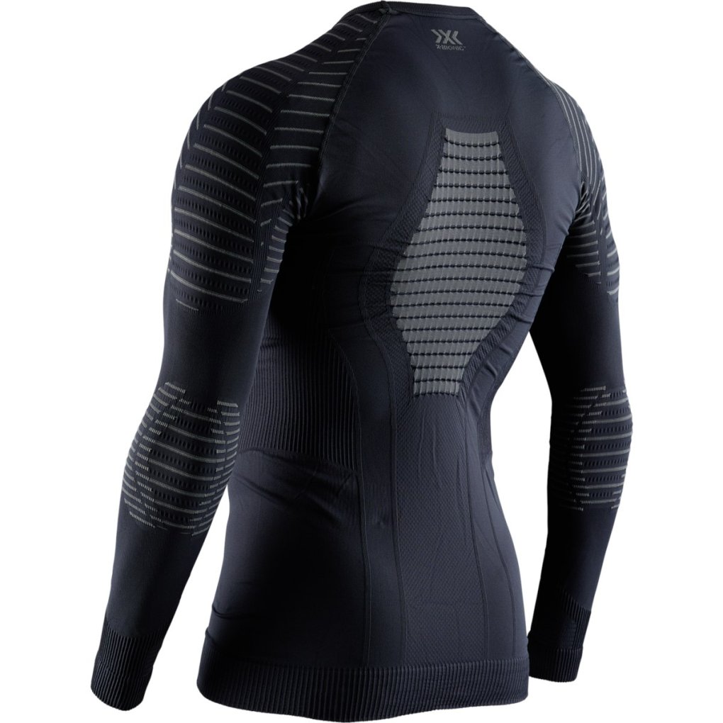 X-Bionic Invent 4.0 Shirt Round Neck Long Sleeves Shirt Men - black/charcoal