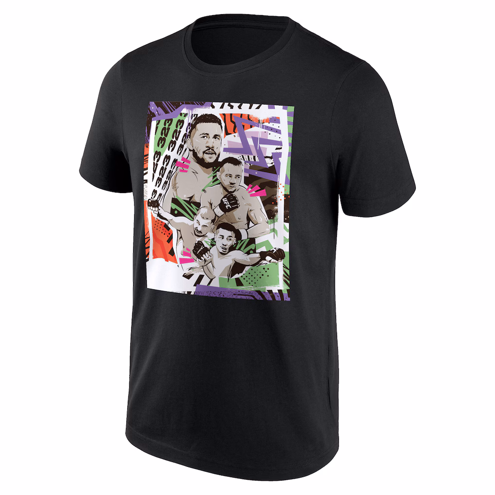UFC 323 Artist Series T-Shirt - Black - Mens