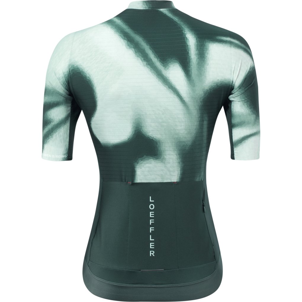 Löffler Statement Psy Full Zip Bike Jersey Women - forest 365