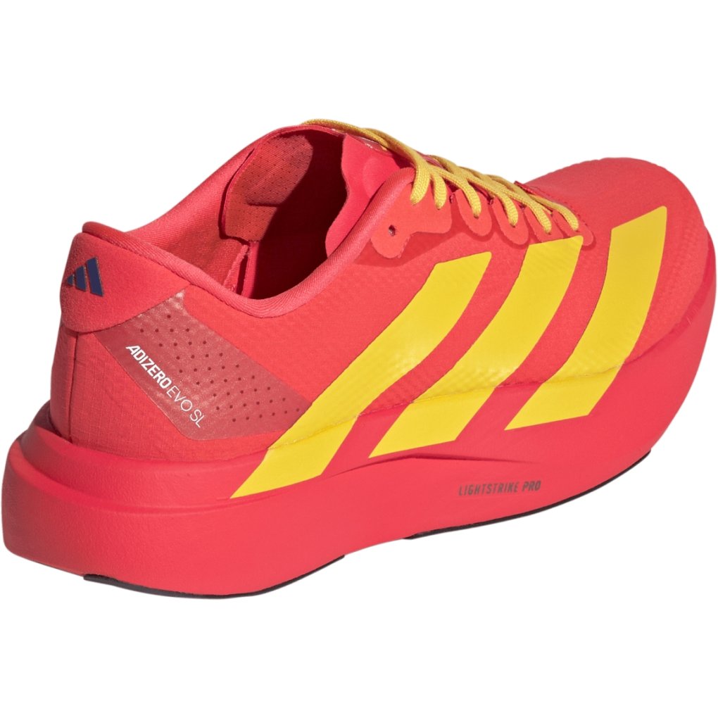 adidas Adizero EVO SL Running Shoes Women - lucid red/bold gold/semi lucid blue JQ4410