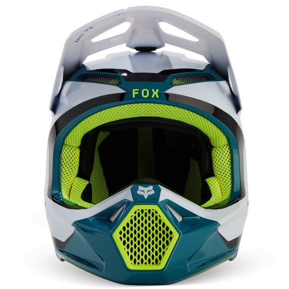 Casque cross Fox V1 - NITRO 2024 - BleuRef : FX4083-C119