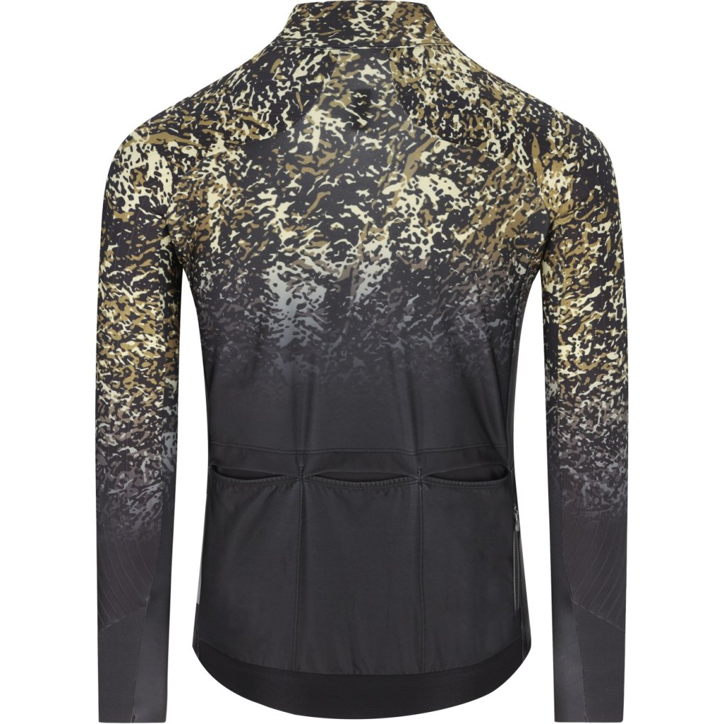 Q36.5 Gregarius Hybrid Alpi Camo Long Sleeve Jersey Men - black