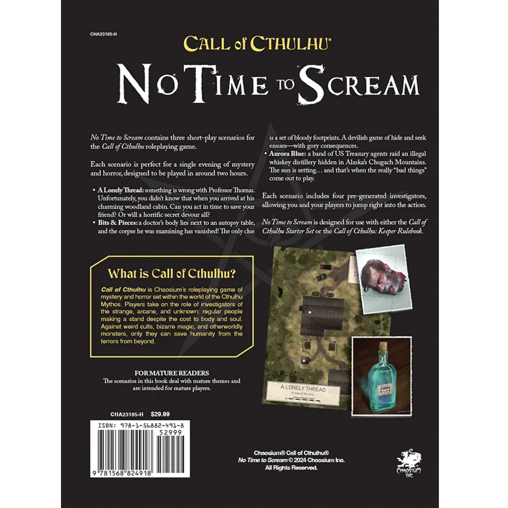 Call of Cthulhu: No Time To Scream