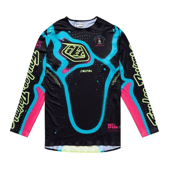 Cross TroyLee design Jersey Ultra Membrane 2026 - Black / YellowRef: TRL1058