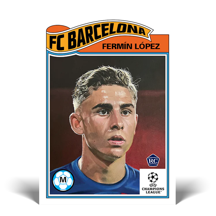 Topps UK - UCC Living Set Card #619 - Fermín López