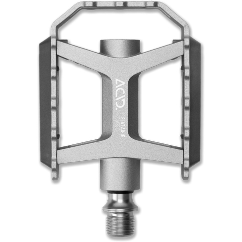 ACID A8-IB Classic Flat Pedals - silver