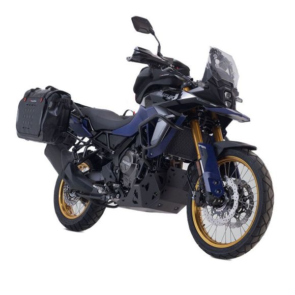 SW-MOTECH SysBag WP L/L Saddlebags (27-40 liters x 2) complete with mount - BlackRef: swm0604 / bc.sys.05.845.21000/b