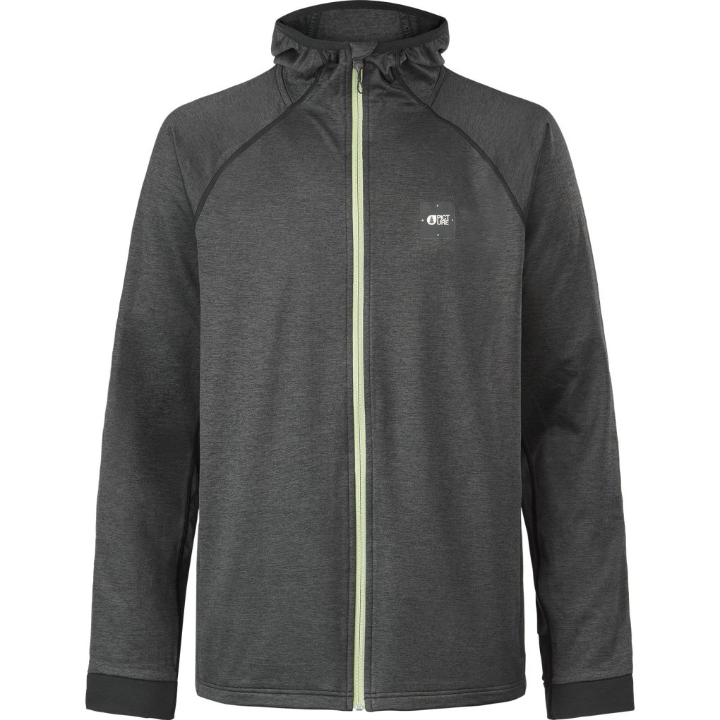 Picture MSW389 Shari Full Zip Tech Hoodie Men - Black