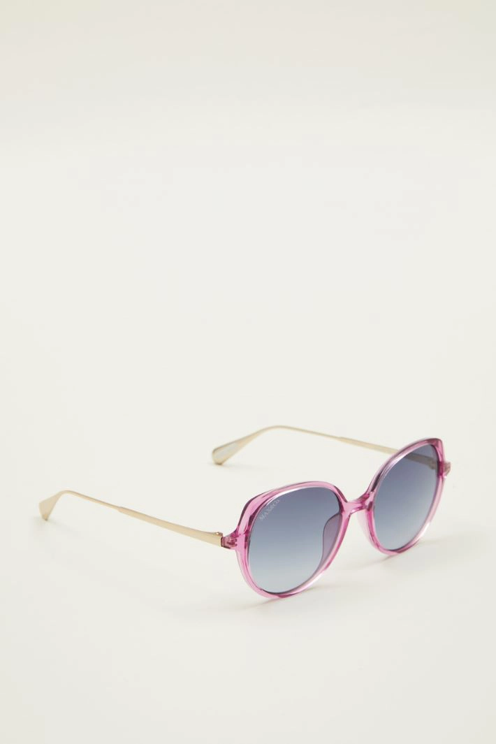 Rounded sunglasses - PINK