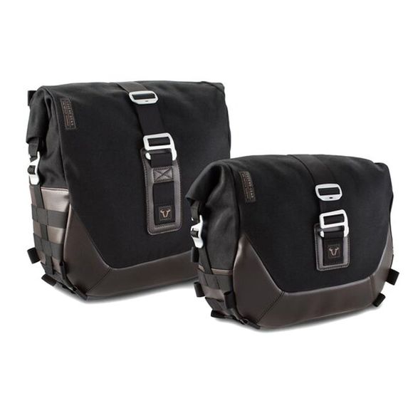 SW-MOTECH Legend Gear saddlebags set (9.8/13.5 liters) with brackets - BlackRef: SWM0922 / BC.HTA.11.616.20000