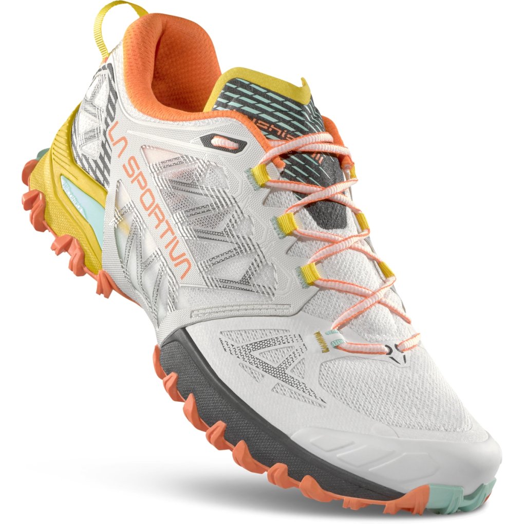 La Sportiva Bushido III Running Shoes Men - Chalk/Yellow