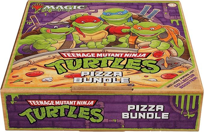 Magic the Gathering Teenage Mutant Ninja Turtles Pizza Bundle
