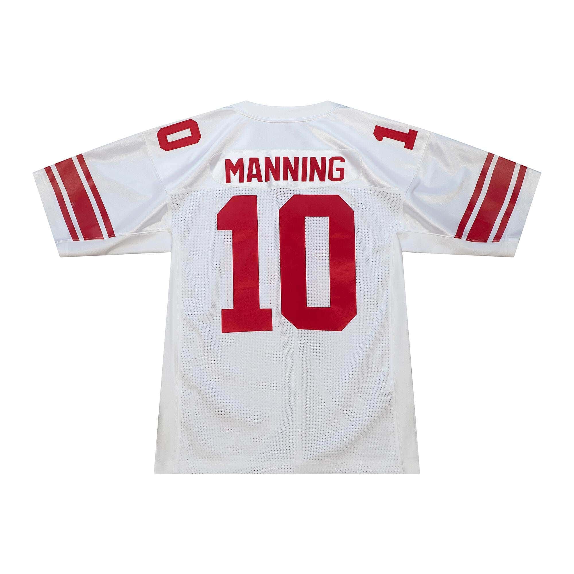 Eli Manning #10 New York Giants 2007 Mitchell & Ness Authentic NFL Jersey White