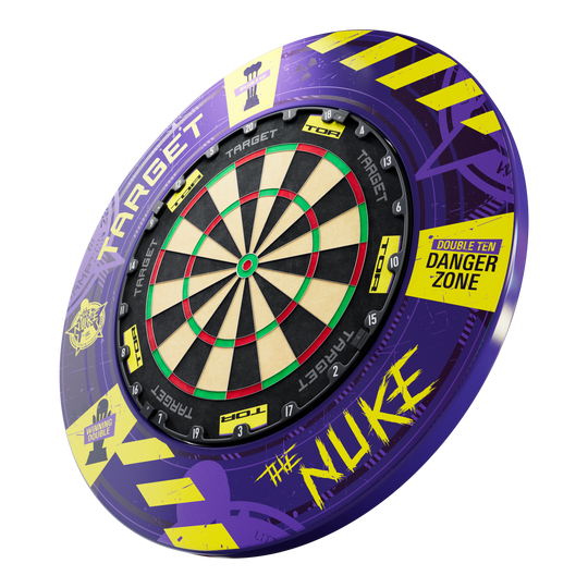Target Luke Littler World Champion 2025 Surround Goal Steel Dartboard Bundle