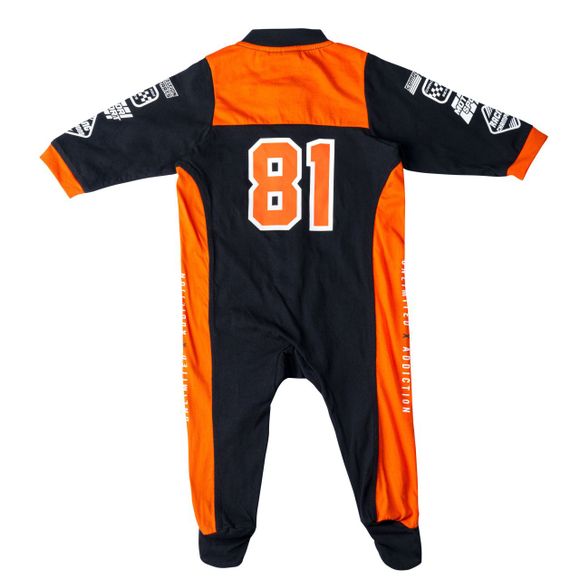 Kenny Racing Bodysuit - Black / OrangeRef: KE2472