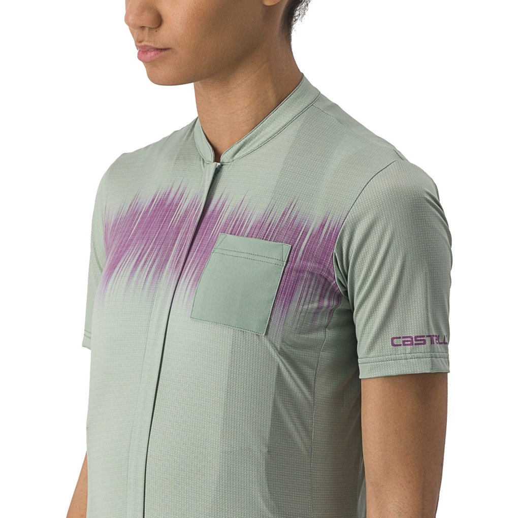 Castelli Unlimited Sentiero 2 Jersey Women - defender green 346