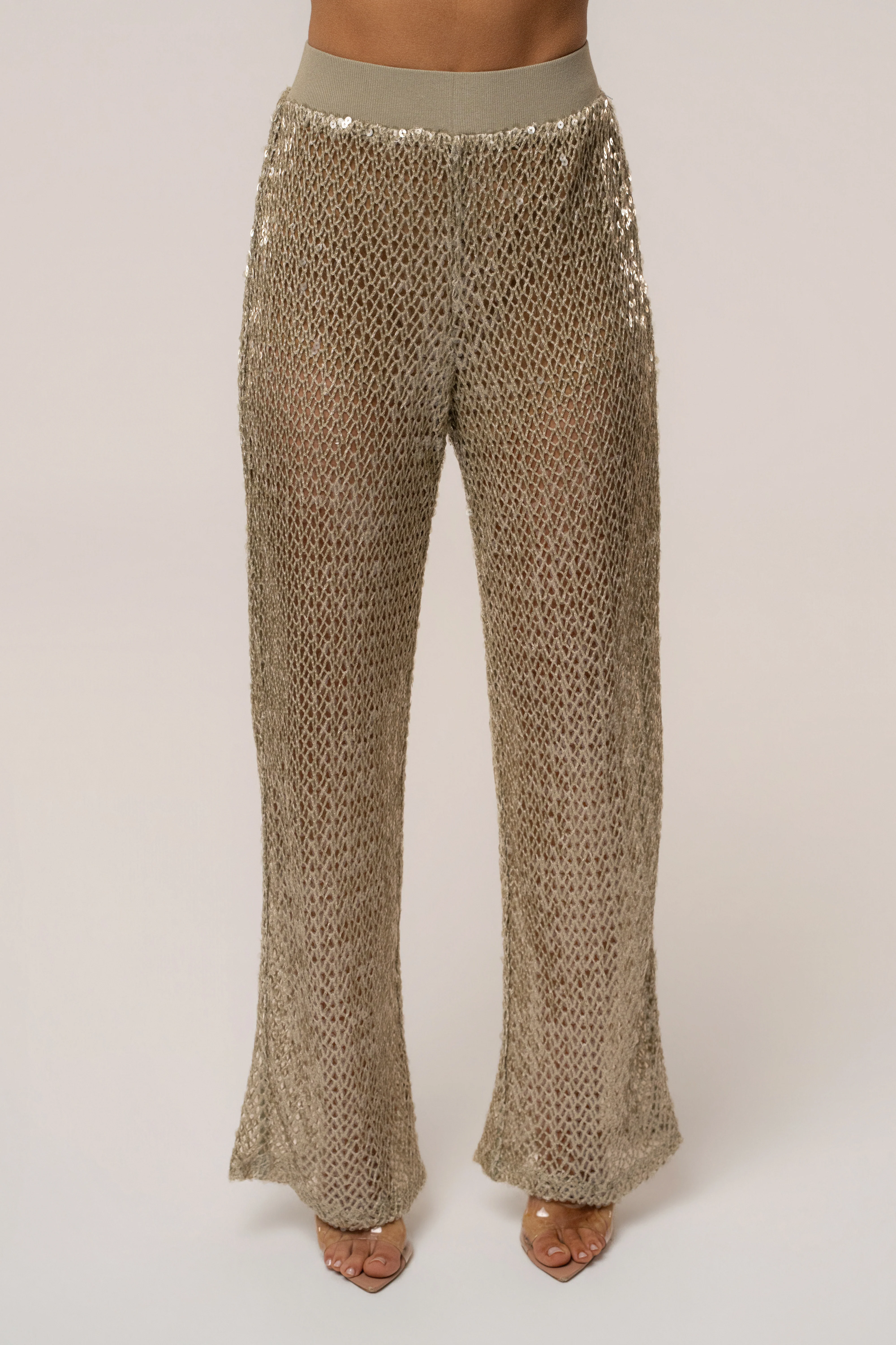 Sage High Seas Sequin Pant