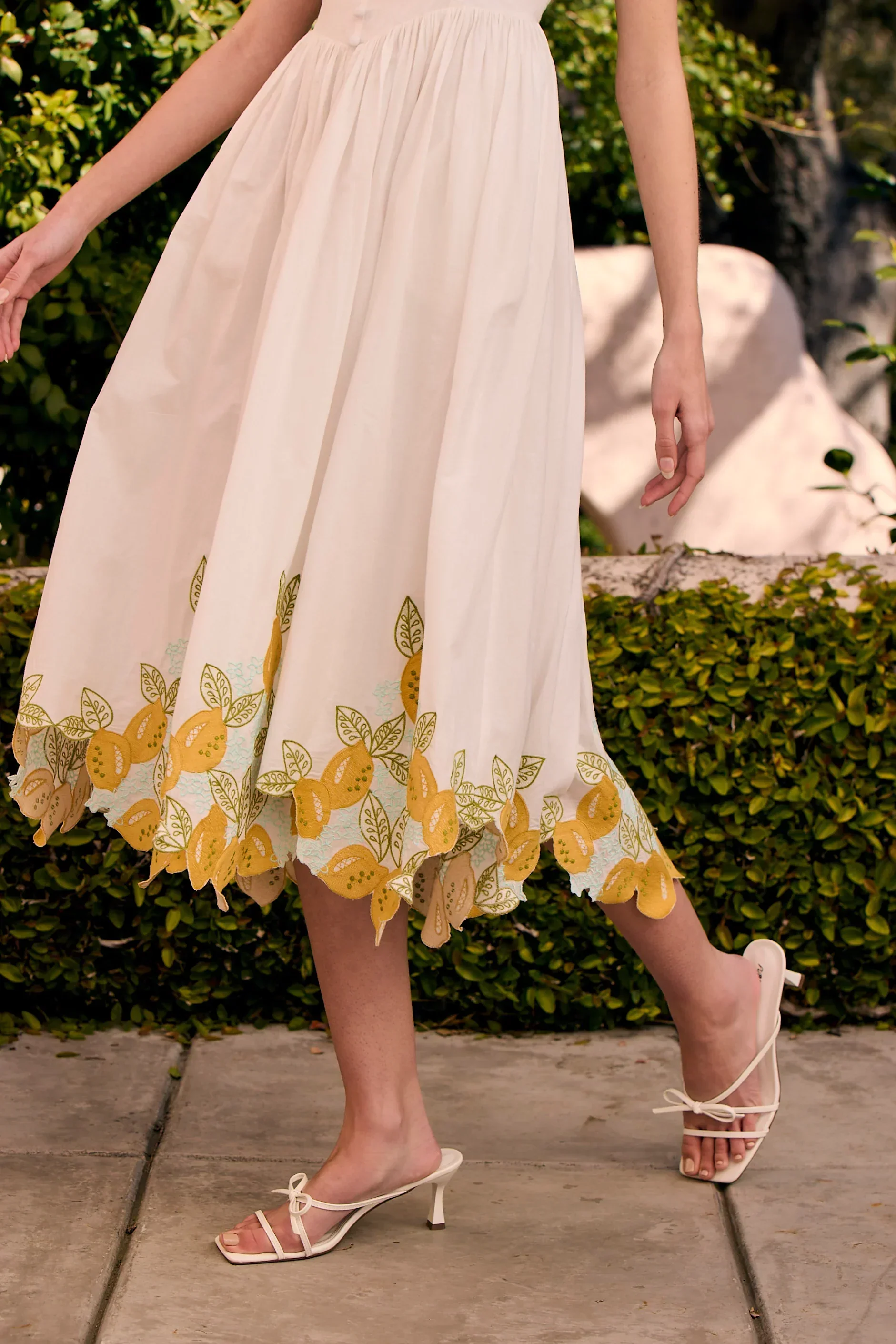 Clarissa Dress in Lemon
