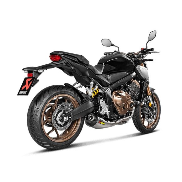 Ligne Complète Akrapovic Racing Titane embout carboneRef : S-H6R14-HEGEHT / 18102680