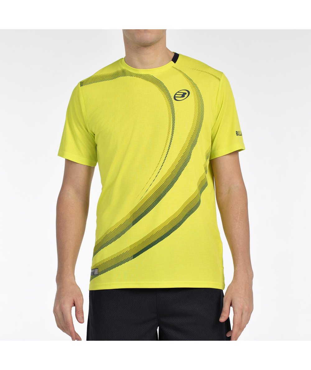 T-SHIRT BULLPADEL BEQUE LIME