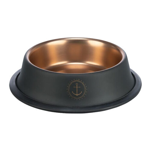 Trixie BE NORDIC Feeding and Drinking Bowl - Stainless Steel - 0.2 l/diamet