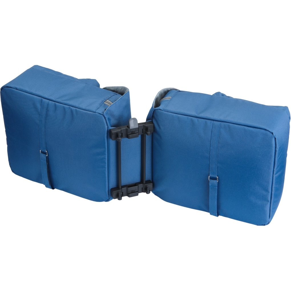 Racktime Ture Double Bag Pannier - 2x12L - carbon black