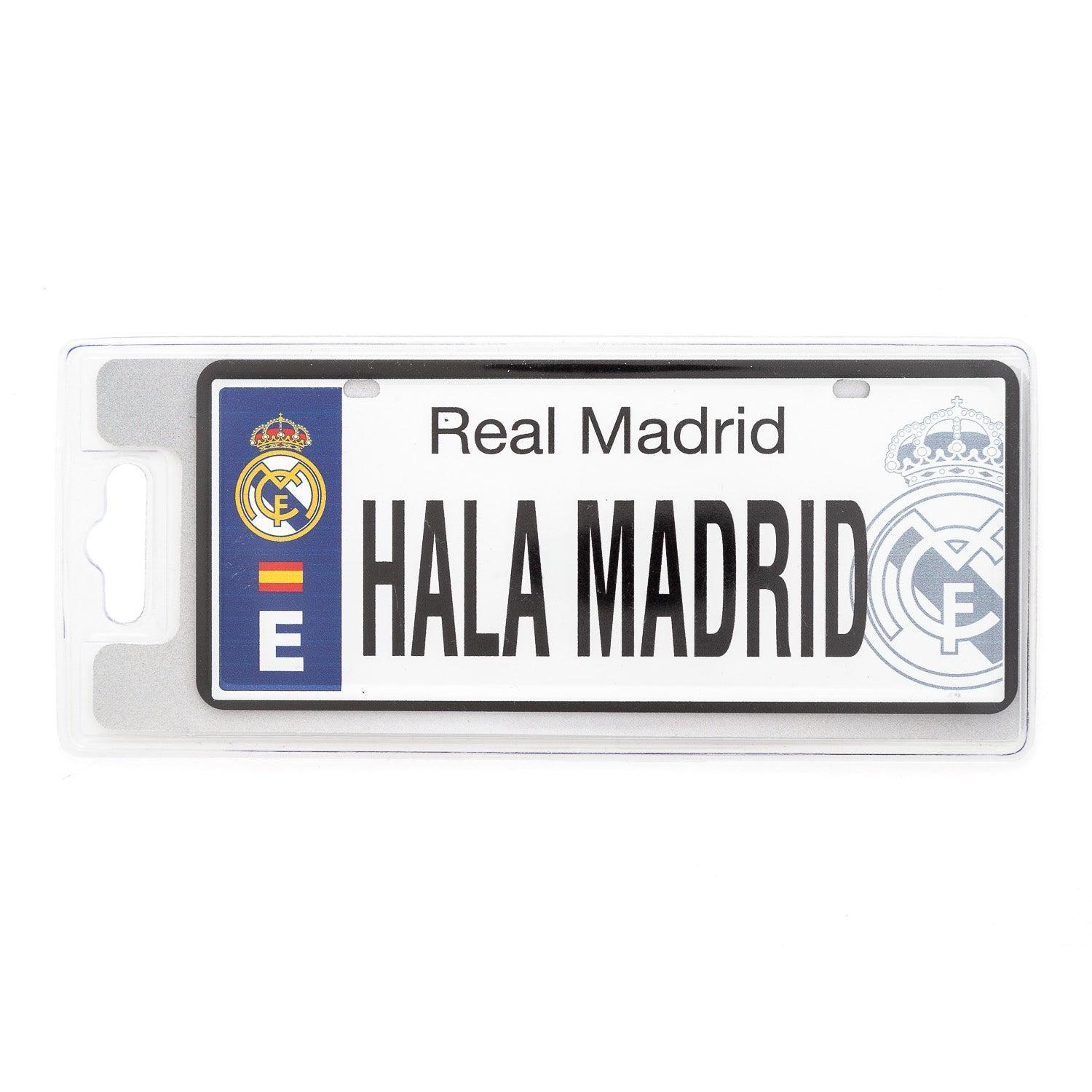 License Plate Hala Madrid