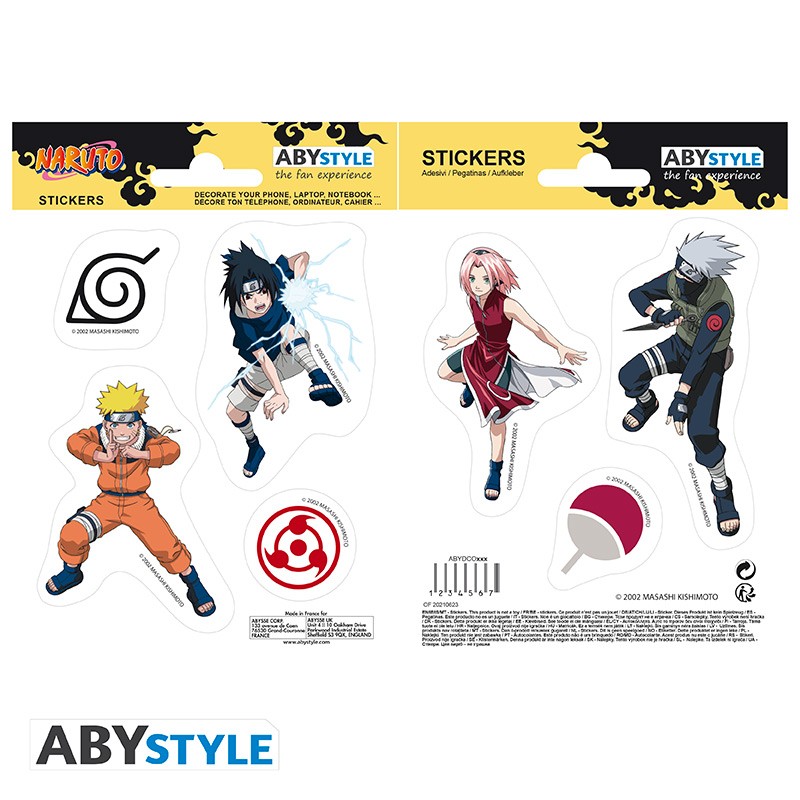 NARUTO Mini Stickers Team 7 (16x11cm)