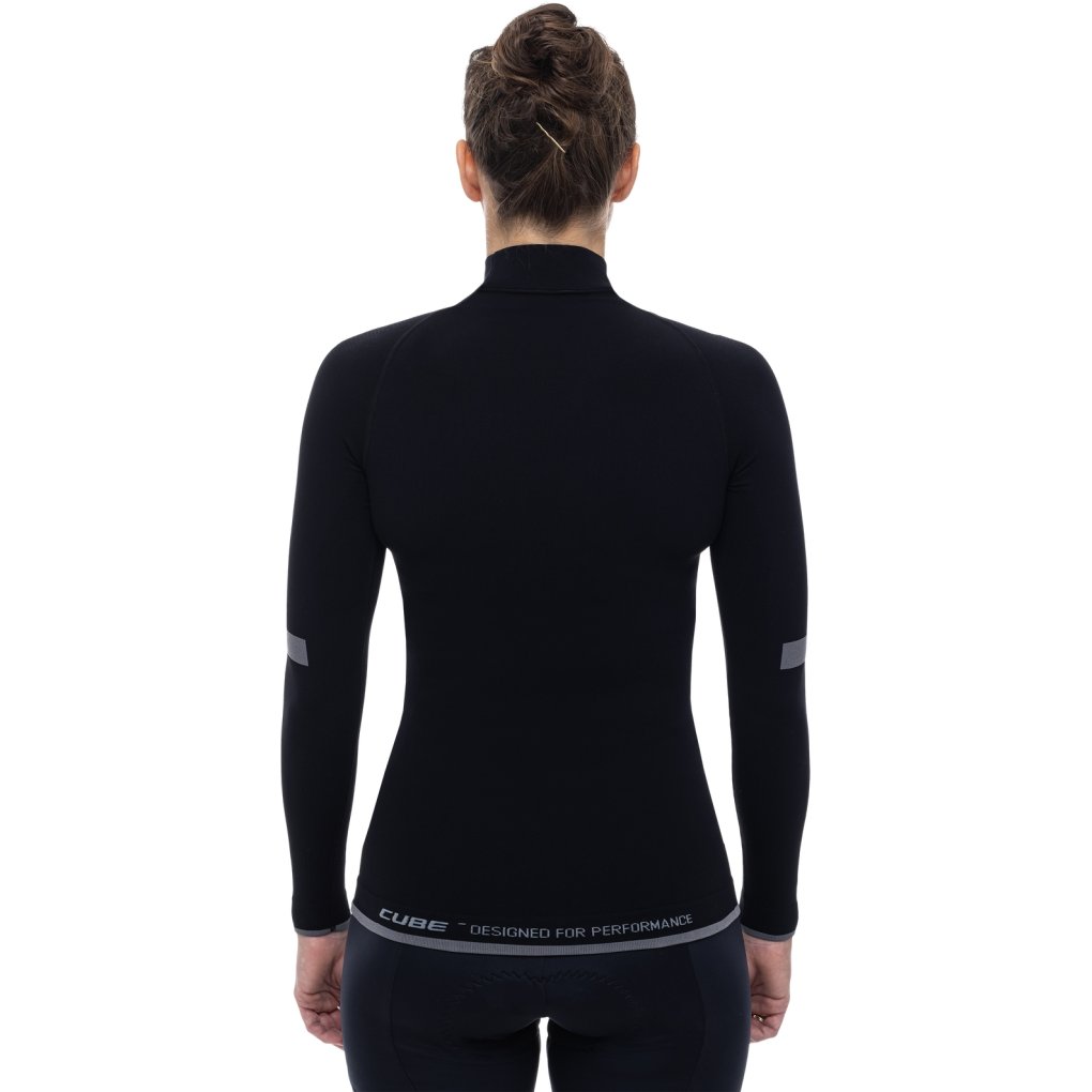 CUBE RACE Be Warm Long Sleeve Baselayer Women - black