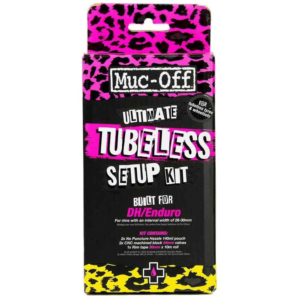 Muc-Off Ultimate Tubeless Setup Kit - DH/Trail/Enduro (44mm / 10m x 30mm)