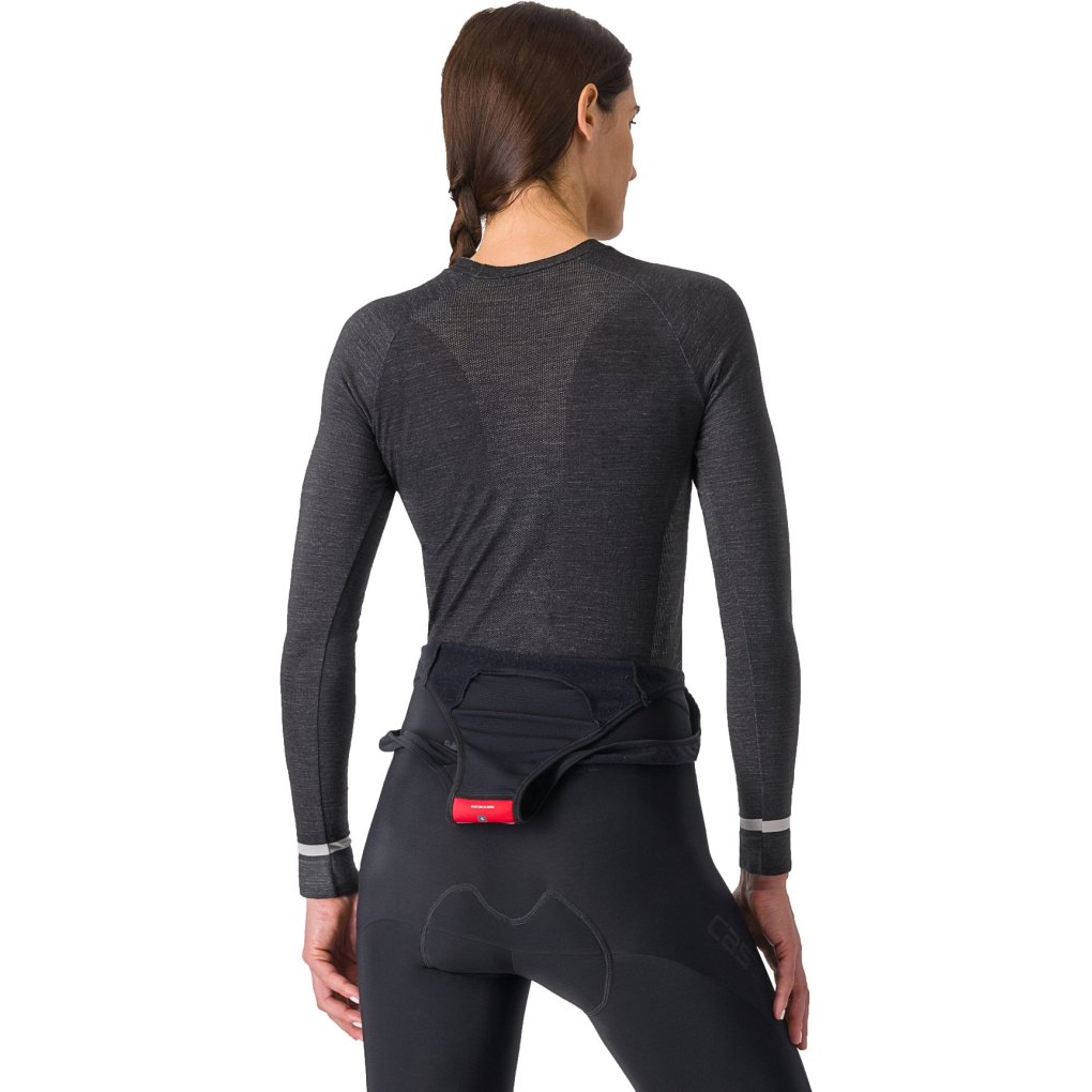 Castelli Merino Seamless Baselayer Women - black 010