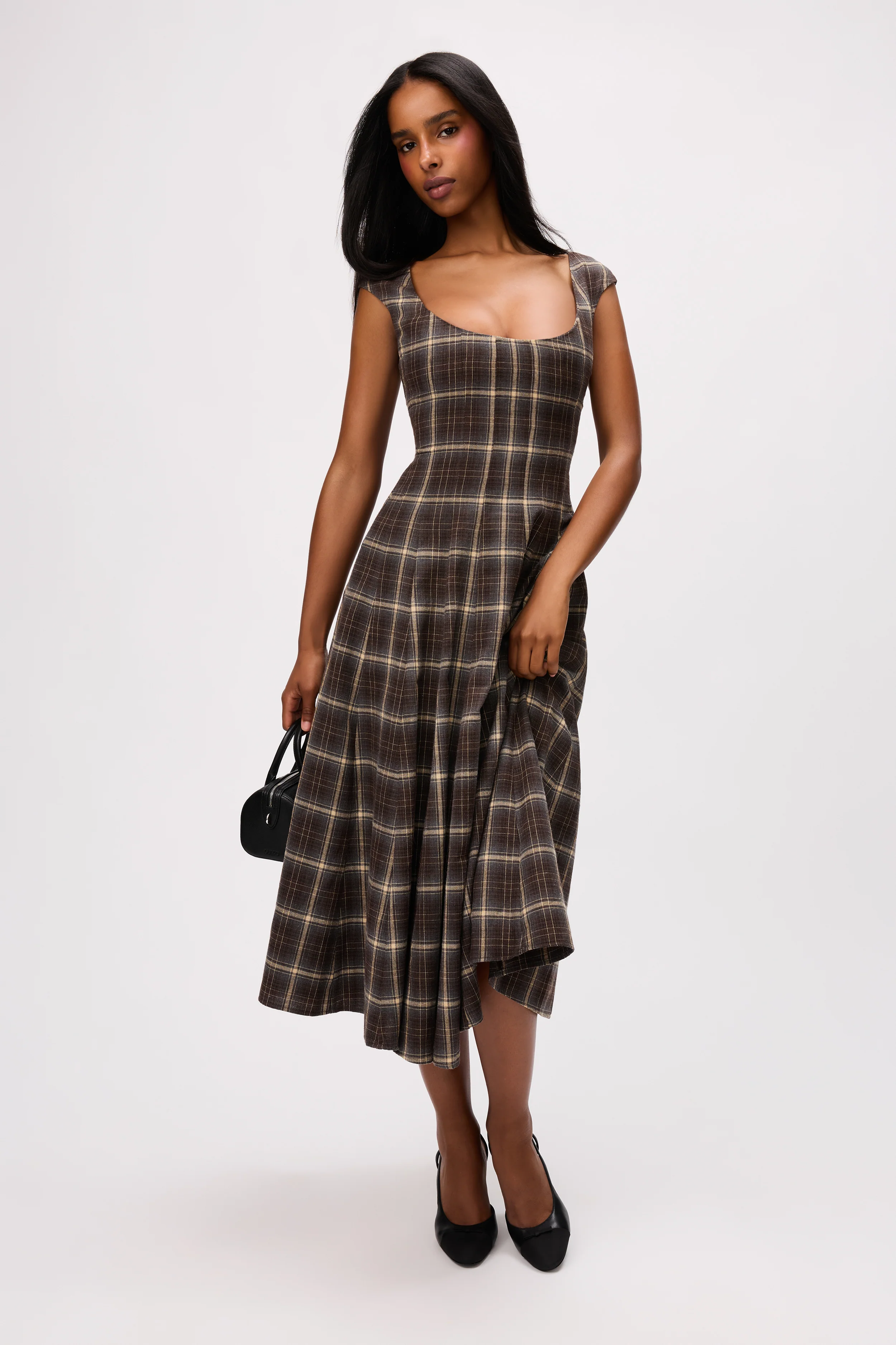 Leila Tartan Dress